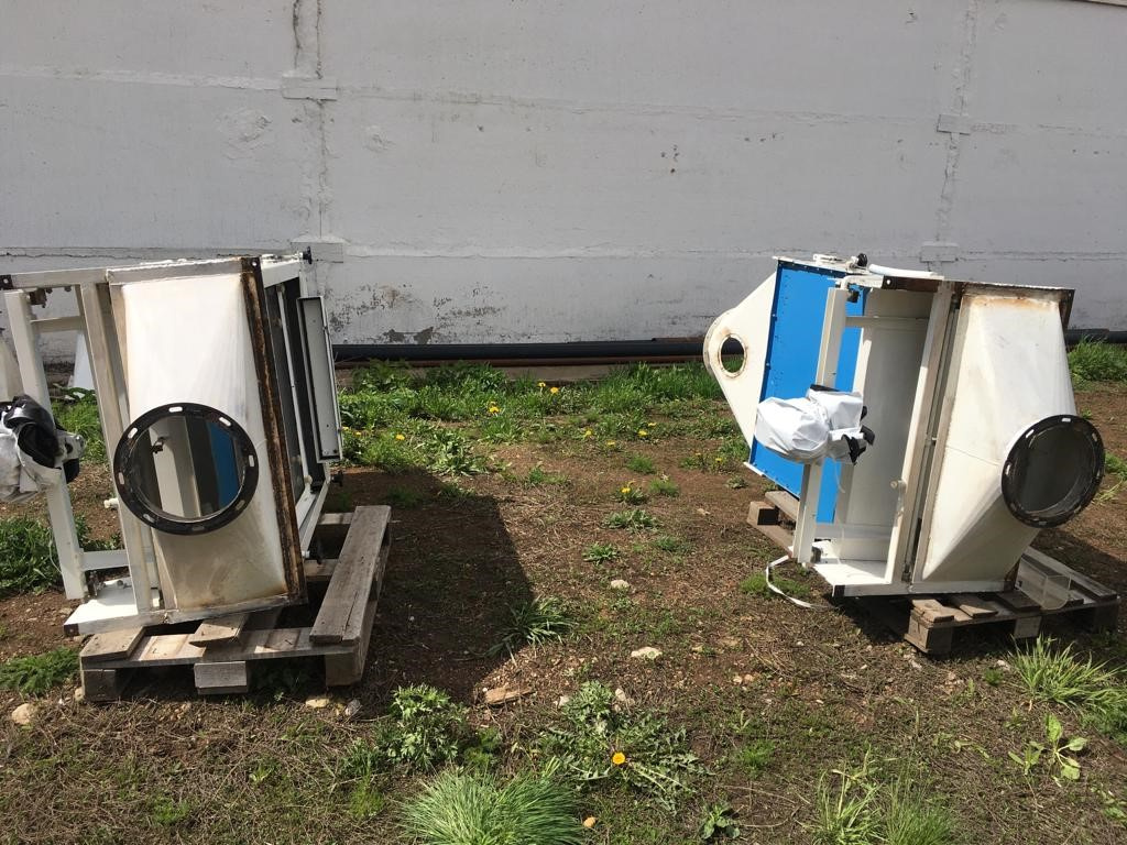 Сепаратор А1-бис-100 оцинкованный, скальператор А1-БЗО купить Б/У в ...