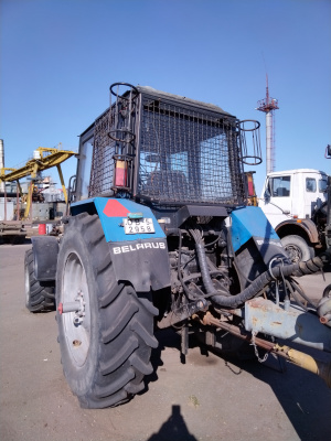 Рубительную машину с трактором НЕМ 360, МТЗ 1221