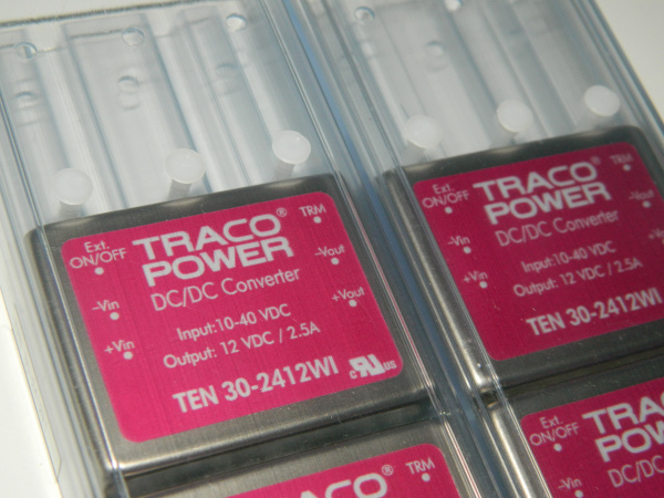 Преобразователи напряжения Traco Power новые