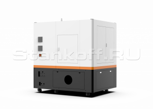 Оптоволоконный лазерный станок в защитной кабине с малым рабочим полем XTC-6060Q/3000 IPG