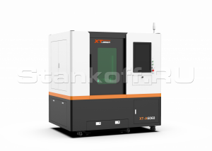 Оптоволоконный лазерный станок в защитной кабине с малым рабочим полем XTC-6060Q/3000 IPG