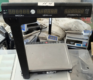 Весы электронные торговые МК-ТВ 20., технически исправны