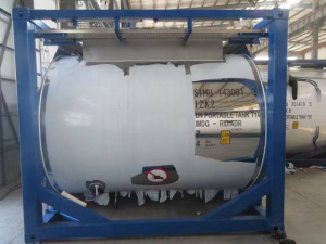 Танк-контейнер тип Т14 объём 7м3, для перевозки и хранения азотной кислоты