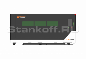 Оптоволоконный лазер по металлу в защитной кабине XTC-1530A/2000 Raycus