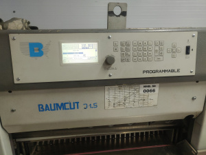 Гидравлическая бумагорезательная машина BAUMCUT 31.5
