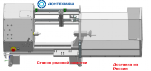 Станок рядовой намотки провода УРН 300