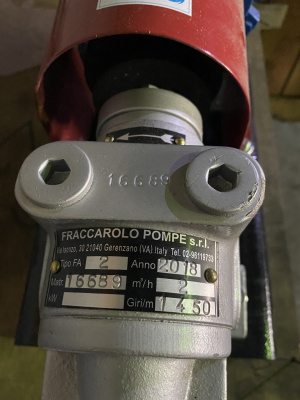 Шестерённый насос Fraccarolo FAM/2B