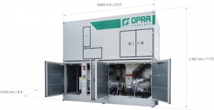 Газотурбинная станция OPRA OP16 (Голландия) 1,9 Мвт. 2015 г.в