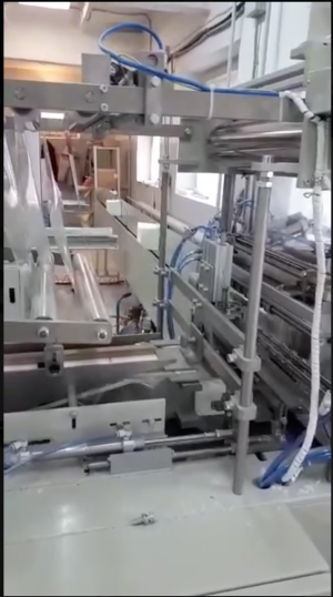 Производственная линия по изготовлению бумажных салфеток