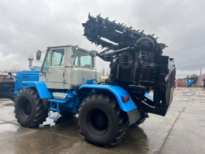 Землеройная машина ПЗМ-2 на базе трактора Т-155 с хранения