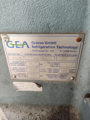 Роторно-винтовой компрессор XD GEA Grasso