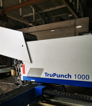 Гидравлический координатно-вырубной пресс TRUMPF TruPunch 1000 среднего формата 2,5х1,25м 2008 г.в