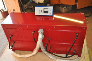 Установка плавильная высокочастотная УПВ-25/100М с механическим приводом и поворотным столом