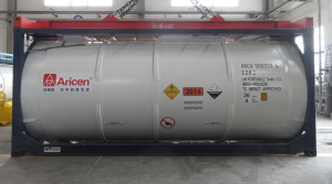 Танк-контейнер тип Т12 объём 26000л., под перекись водорода №ООН 2014