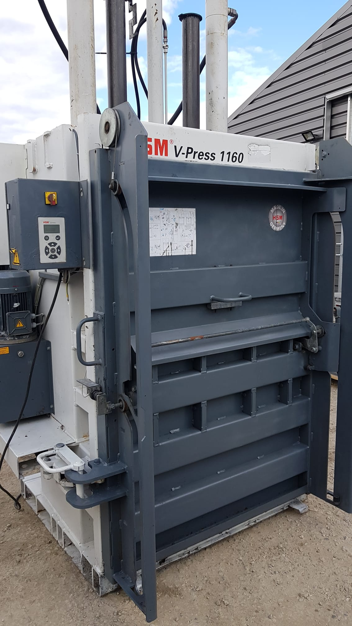 Б\у пресс для макулатуры HSM V-Press 1160 max 2016г купить Б/У в ...