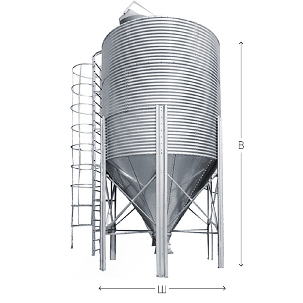 Силос, СКФ6,5-2-1,8/2