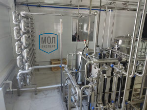 Цех по переработке молока под ключ 2000 л в смену готовый типовой проект Молэксперт