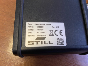 Диагностический сканер still canbox-USB 2