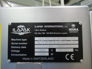 Упаковочная машина ILAPAK DELTA FLOBAG в комплекте