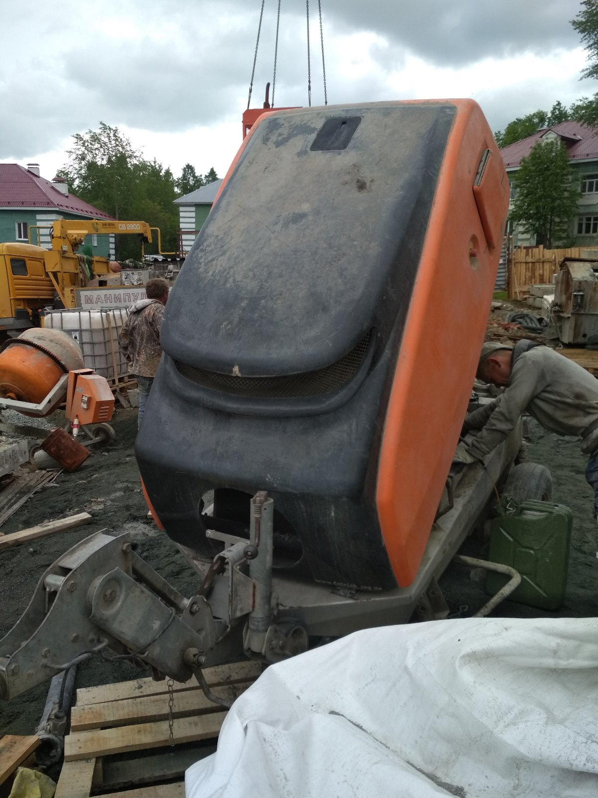 Растворонасос пневмонагнетатель Brinkmann 450 2012 купить Б/У в ...