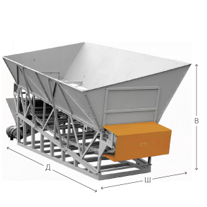 Бункер щепы БПС-V-10