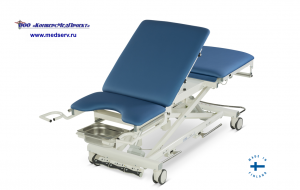 Смотровой гинекологический стол – кресло Lojer 4050X производства Lojer Oy, Финляндия