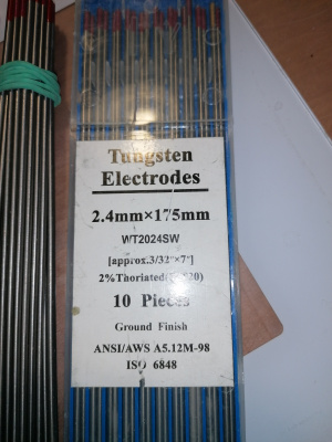 Вольфрамовый электрод Tungsten Electrodes 2,4*175