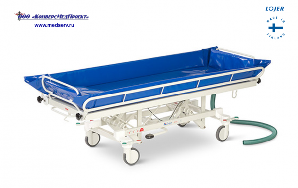 Каталка для душа и мытья пациента Lojer 4310 - неоценимое подспорье в ...
