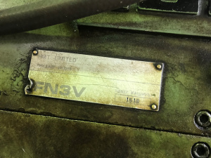 Вертикально-фрезерный станок FN3V на запчасти