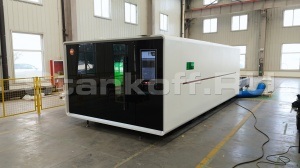 Оптоволоконный лазерный станок в защитной кабине XTC-2060G/6000 Raycus