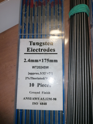 Вольфрамовый электрод Tungsten Electrodes 2,4*175