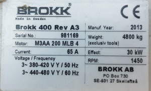 Робот Разрушитель Brokk 400