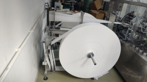 VPD250-D Пневмоэлектрическая производственная линия для производства и упаковки влажных салфеток саше