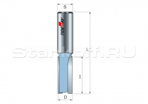 Фреза пазовая Z=2 D=8x26 S=8 TIDEWAY LC01020826G