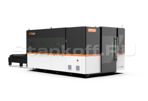 Оптоволоконный лазерный станок в защитной кабине XTC-1530G/6000 Raycus