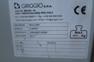 Griggio G240/5U станок четырехсторонний