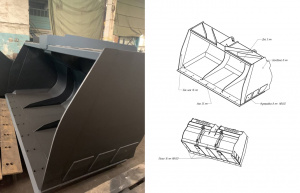Ковш для легких материалов для Lovol FL936