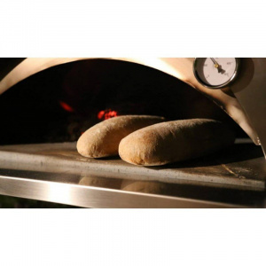 Помпейская дровяная печь AKITAJP HPO01S-1 Pizza Party итальянская выпечка пиццы на дровах, красный