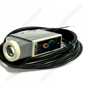 KS-WG22 Фотоэлектрические датчики, дистанция до 35 мм, белый/зеленый видимый свет, аналоговый выход 0-10 мА, 1230VDC, IP67, Ketai