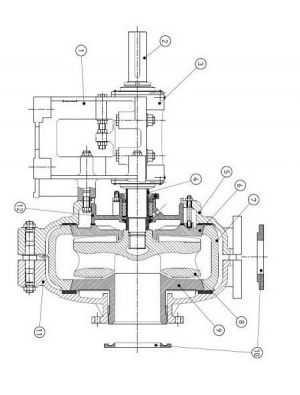 Футеровка корпуса D3036MR55 шламового насоса WARMAN 4/3C-АНR (аналог)