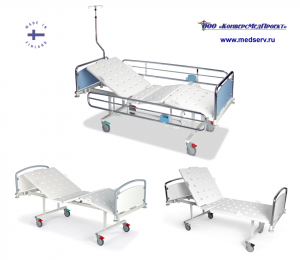 Медицинская функциональная кровать Salli F производства Lojer Oy, Финляндия