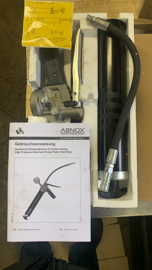 Одноручный пресс высокого давления ABNOX новый в упаковке. 40000р