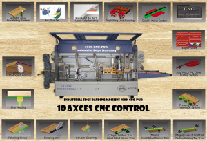 кромкооблицовочные станки 3800-CNC-PUR