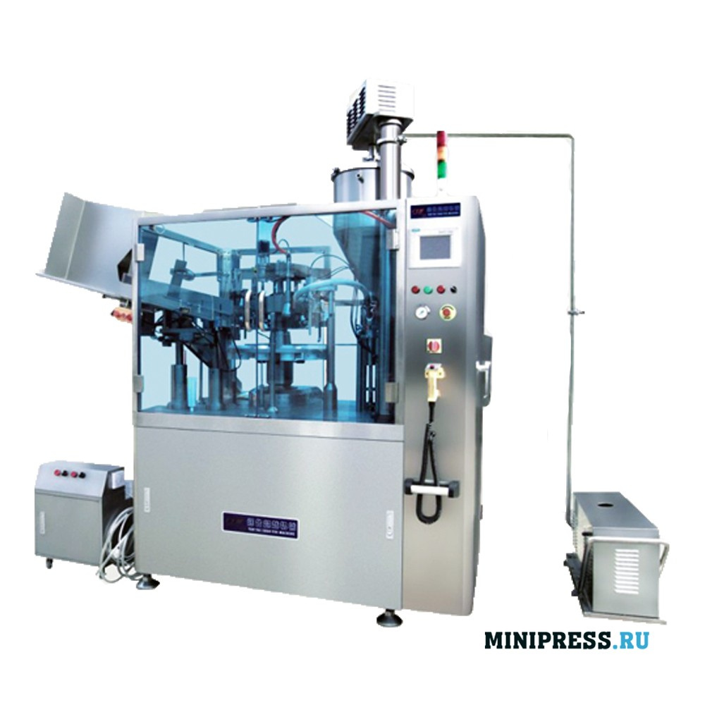 Тубонаполняющая автоматическая машина в алюминиевые и металлические ...