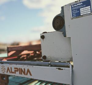 Линия автоматизированной системы резки керамического кирпича - сырца Alpina Industriale S.p.A