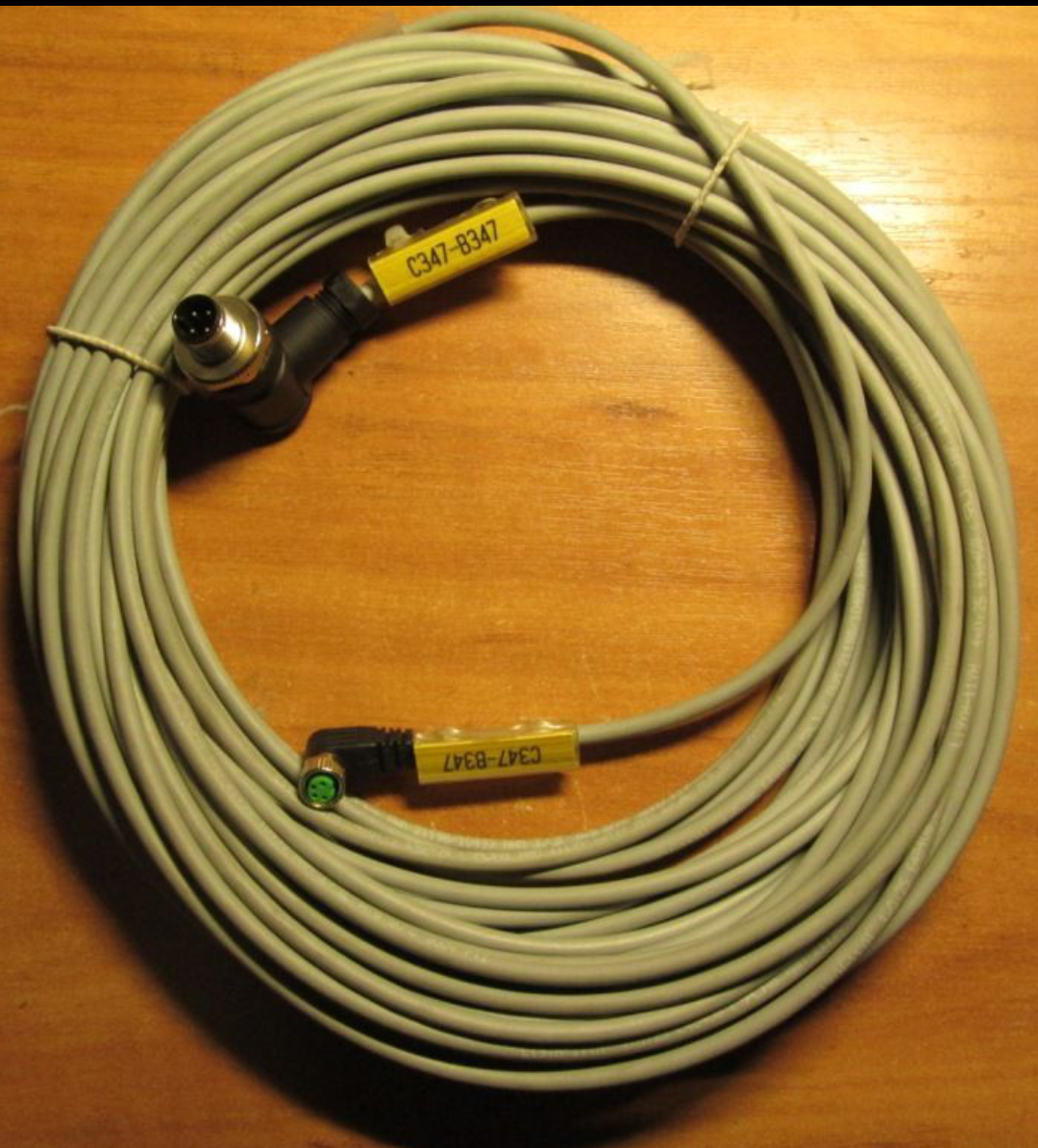 Разъем вилка - ELWIST 4012 PG7-M12 "папа" PIN:4 внешняя резьба ...