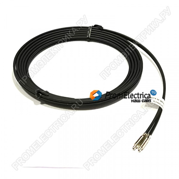 FT-420-10 Оптоволоконный кабель диаметр резьбы M4, длина 2 метра, для работы в режиме пересечения луча 500 мм, аналог Omron E32-TC200 2M или