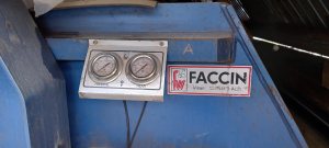 Четырехвалковая листогибочная машина с двустронним подгибом, серии SYNCHRO, модель FACCIN 4HEL/S-3145