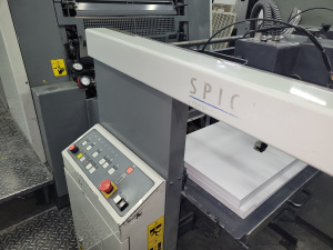 Офсетная печатная машина Komori Spica 426, 2005 г.в., 4+0, 2+2, формат 48/66, 128 млн отт