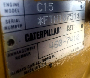 Дизельный генератор Caterpillar C13, 550 kVA / 440 KW